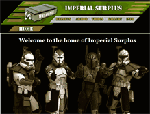 Tablet Screenshot of imperialsurplus.com